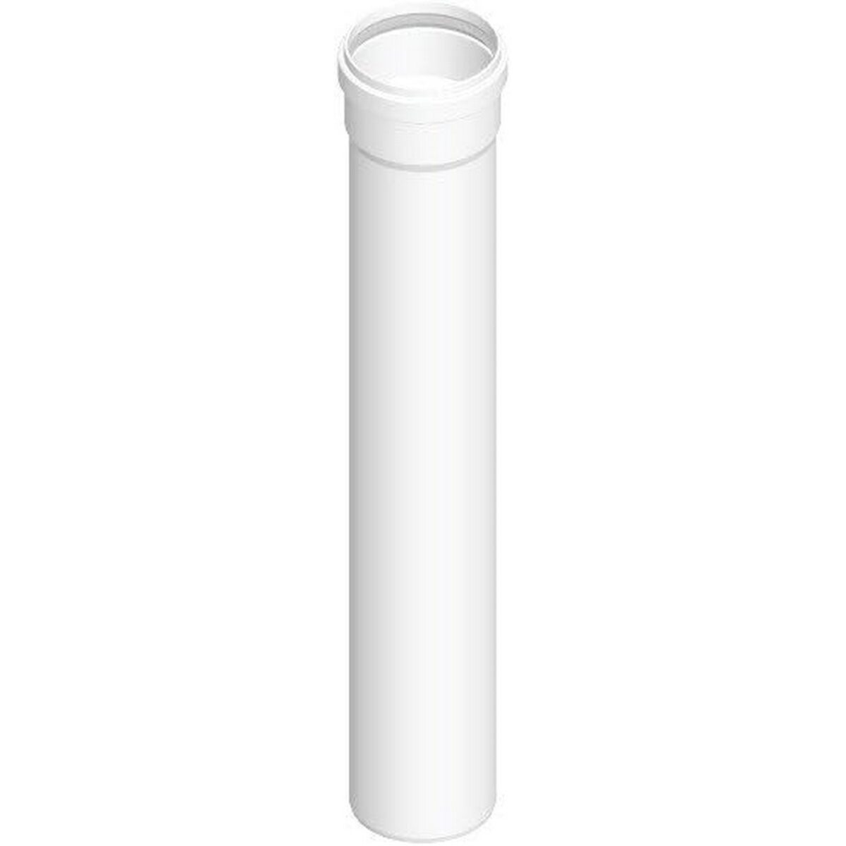 Tubo 50 cm d.80 pvc