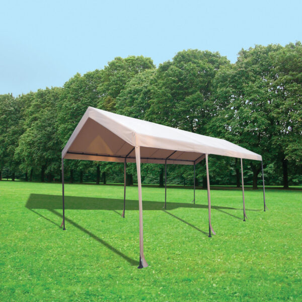GAZEBO IN ACCIAIO CARPORT MAGNUM 300X600 CM YF-5001
