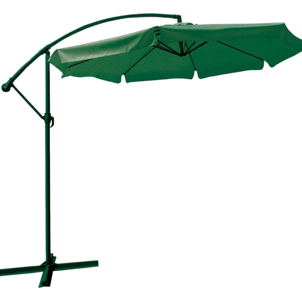 OMBRELLONE DECENT ACCIAIO FLYN D 300 CM VERDE