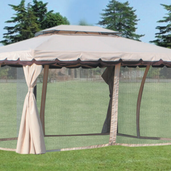 SET 4 TELI MOSCHIERA PER GAZEBO ADVENTURE 3X4 M