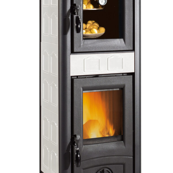 STUFA A LEGNA GEMMA FORNO INFINITY ELEGANCE B.CO