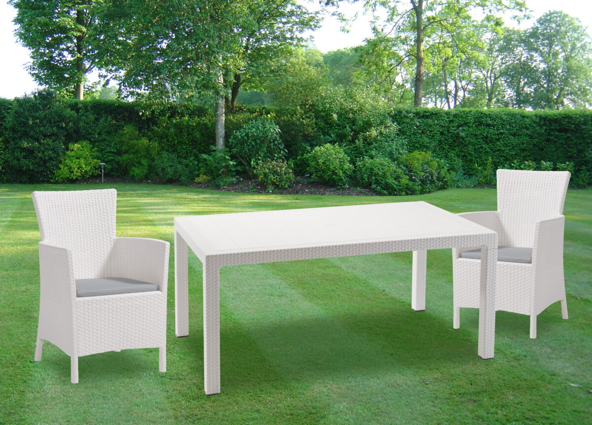 KETER TAVOLO MELODY 160X94XH74 CM BIANCO