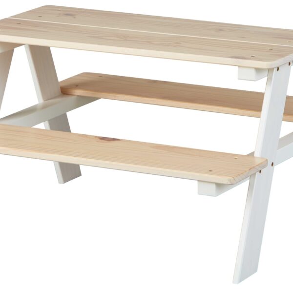 SET PIC NIC IN LEGNO PER BAMBINI 90X82XH50 CM