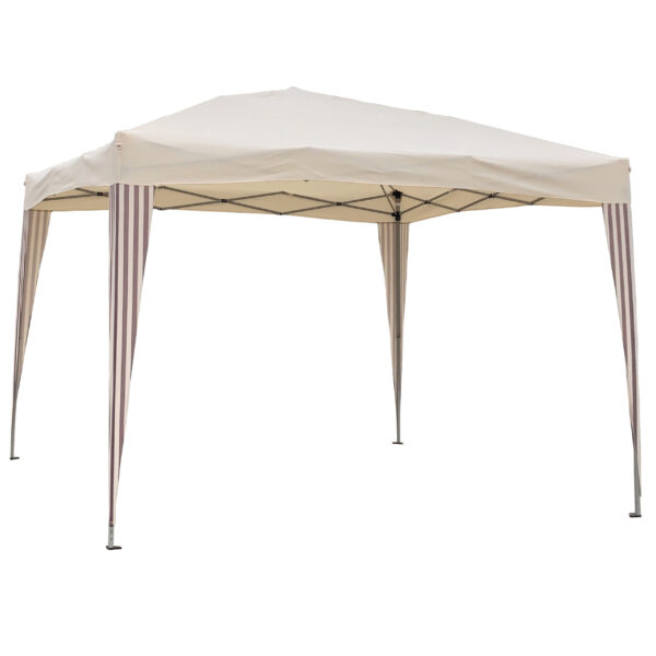 GAZEBO IN ACCIAIO RAPID PIEGHEVOLE 3X3 M BEIGE