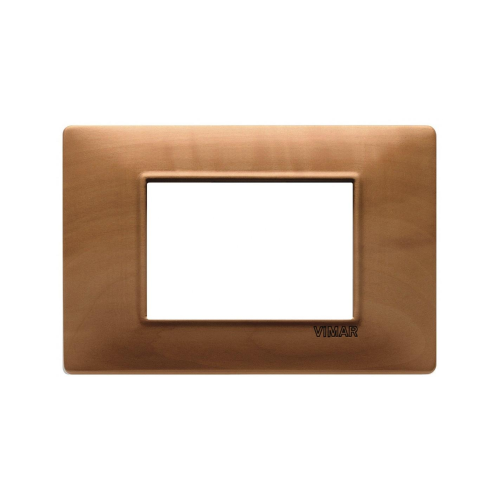 VIMAR PLANA - PLACCA 3M LEGNO PERO