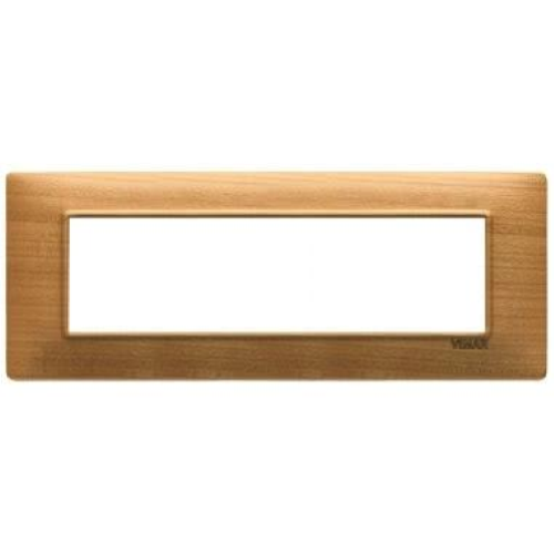 VIMAR PLANA - PLACCA 7M LEGNO CILIEGIO
