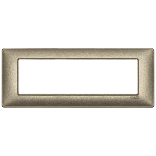 VIMAR PLANA - PLACCA 7M BRONZO METALLIZZATO