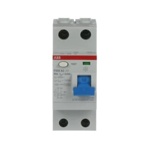 F202 AC 63A 30MA INTERR.DIFFERENZ. PURO 2P