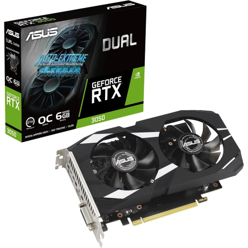 SCHEDA VIDEO 6GB ASUS GEFORCE RTX 3050 6GB DUAL OC