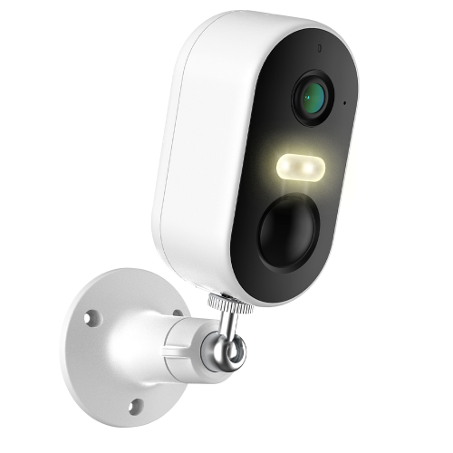 TELECAMERA A BATTERIA ISIWI WIRELESS FLIP 2K BULLET FISSA PER ESTERNO IR LED E SHOWCOLOR AUDIO BIDIREZIONALE SD CARD IP65 STAND ALONE BATTERIA REMOVIBILE DA 5200 MAH - ISW-BBT3M