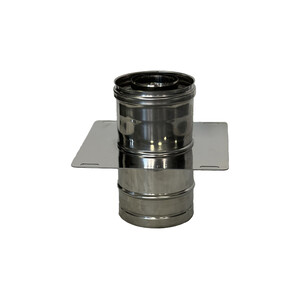 C PIASTRA INTERMEDIA INOX DOP PARETE D13/18CM