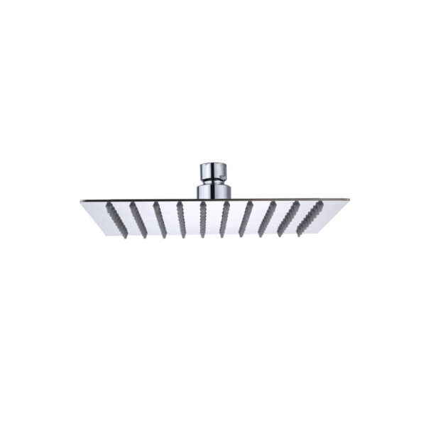 SOFFIONE DOCCIA INOX QUADRO 200X200 MM GROENLA