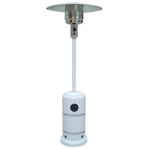 C STUFA AEREA P/PATIO GAS GPL MUSHROOM 13KW BIANCO