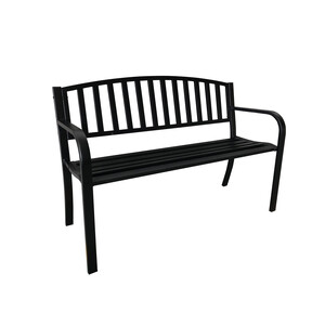 C PANCHINA NERO 119X50X77CM INCONTRO