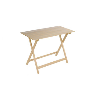 TAVOLO LEGNO PIEGHEVOLE 100X60XH73CM NATURALE