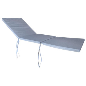 CUSCINO GARDEN LETTINO 195X60CM GRIGIO