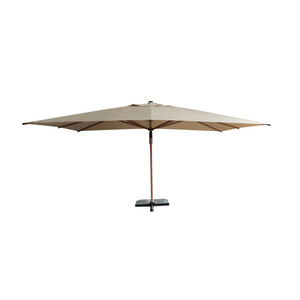 C OMBRELLONE DEC C/ROT ALL LEGNO BIG CAPRI 3X4M SABB