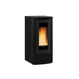 STUFA PELLET CANALIZ 12 KW TEOREMA PLUS AD NERO V6