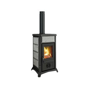 STUFA LEGNA  7 KW GEMMA 16 PIETRA NATIRALE V6