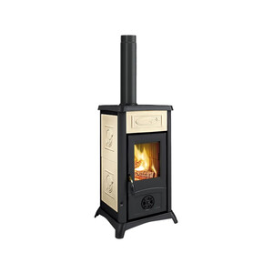 STUFA LEGNA  7 KW GEMMA 16 CER PANNA V6