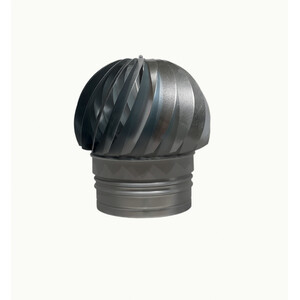 C FUMAIOLO GIREVOLE ZINCATO TONDO  D  8 CM