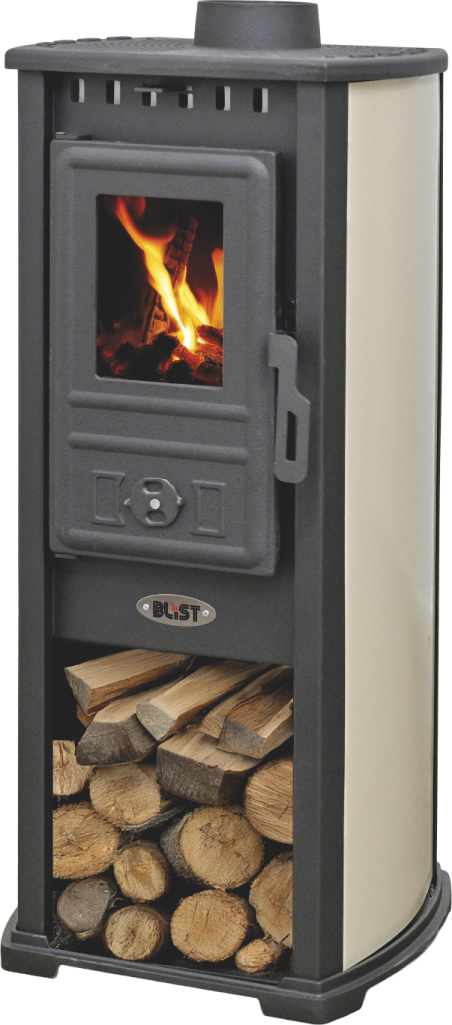 STUFA LEGNA 7 KW BERNA LUX G 4.0 BEIGE V6
