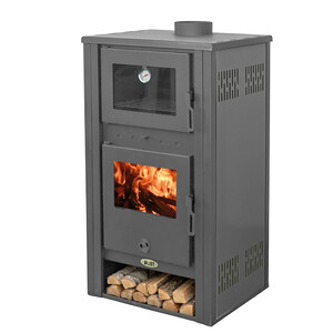 STUFA LEGNA C/FORNO 11 KW NAPOLI 5.0 V6